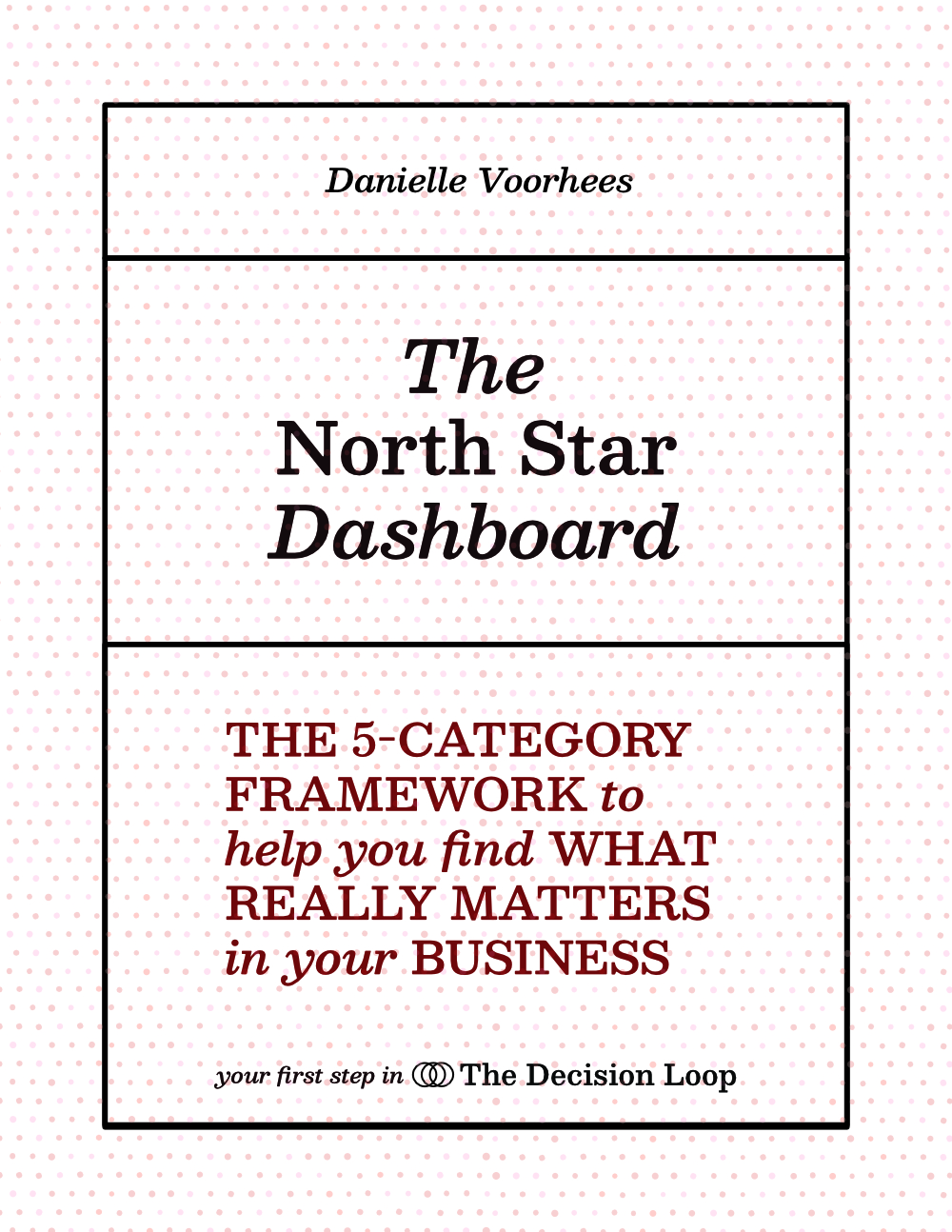 North Star Dashboard Minibook cover